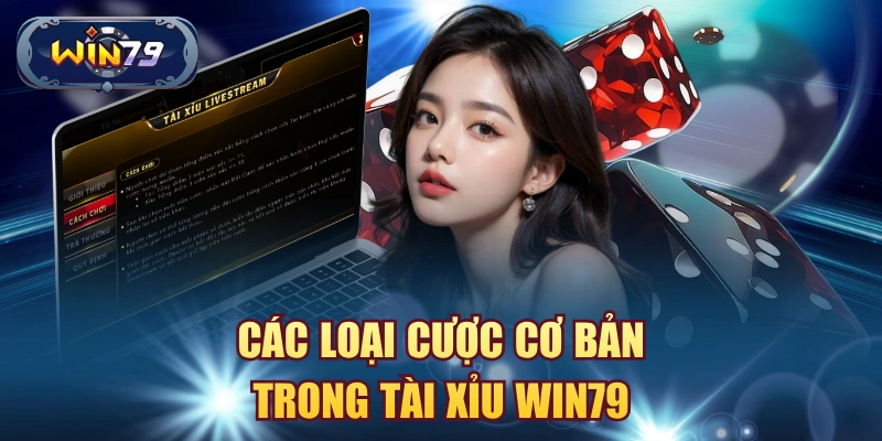 Các loại cược cơ bản trong Tài Xỉu Win79