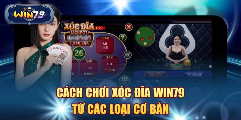 Cách chơi xóc đĩa Win79 từ các loại cửa cược cơ bản