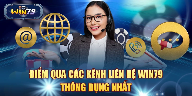 Các kênh liên hệ Win79 gồm số điện thoại email địa chỉ và hỗ trợ tài khoản