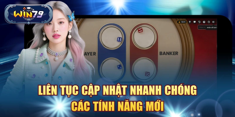 Giao diện Tài xỉu Win79 với phiên cược xúc xắc và thông tin kết quả