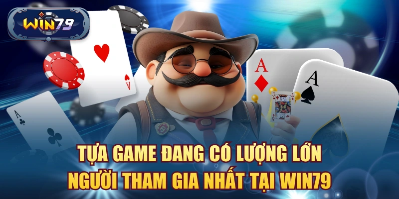Người chơi lựa chọn bàn game bài Win79 theo mức tham gia và kinh nghiệm